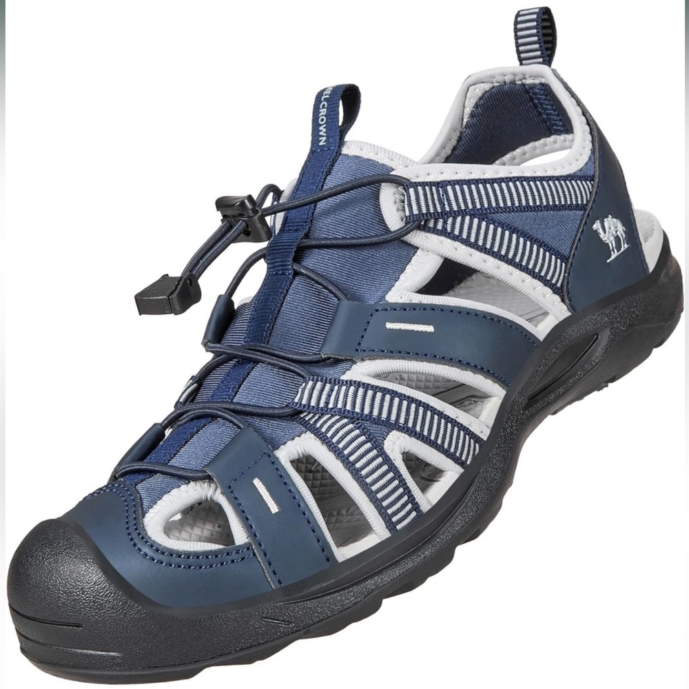 Camel Crown | Men's Waterproof Closed-Toe Hiking Sandals, Size 12